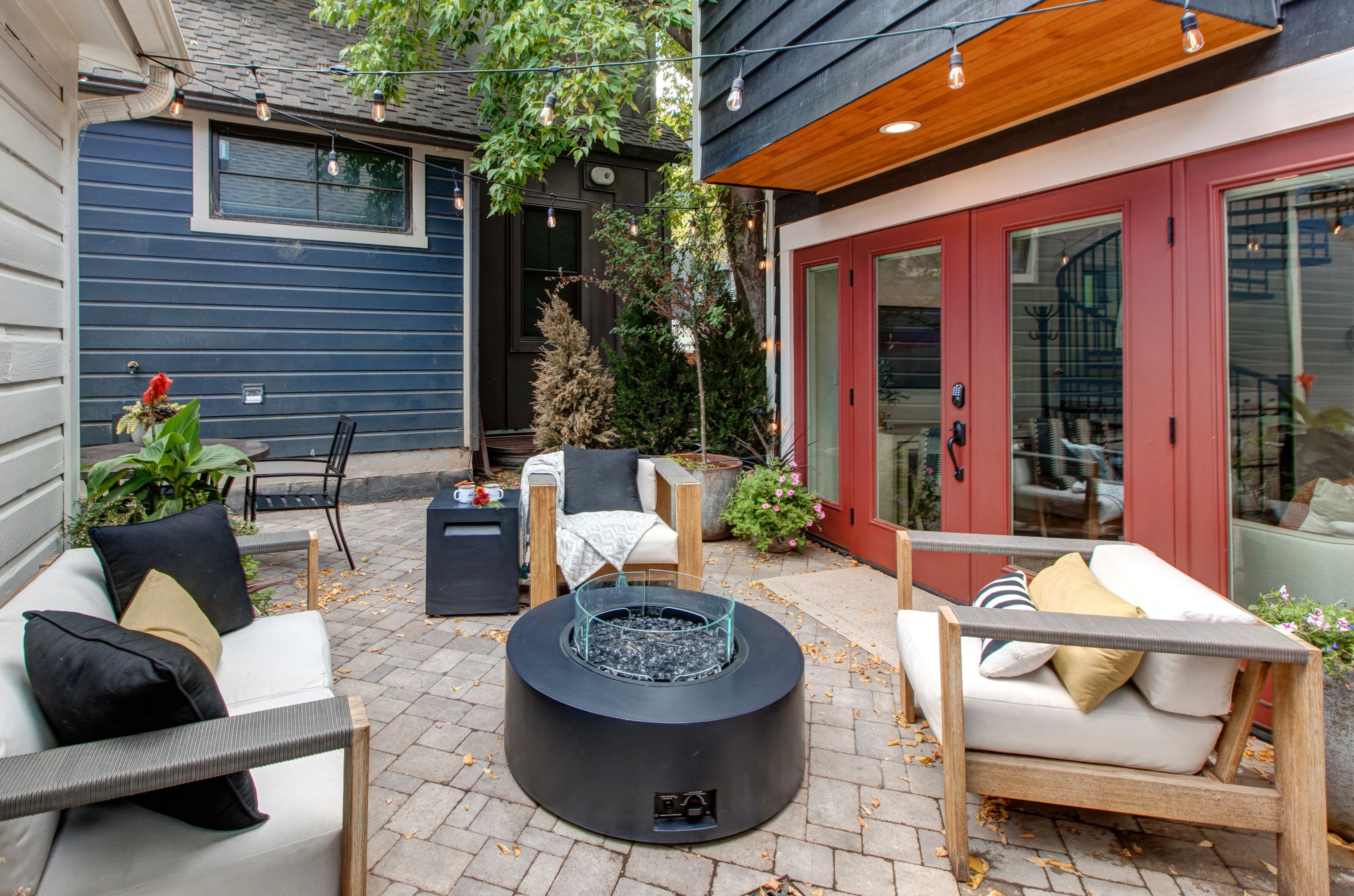 Outdoor patio.