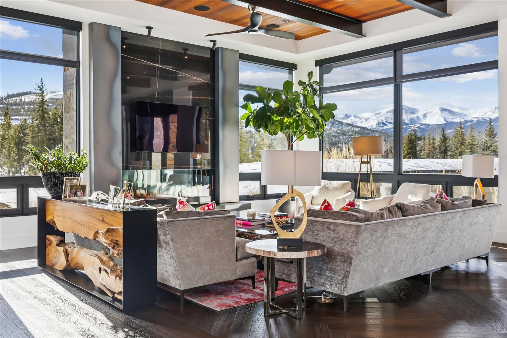 Living Area - Villa Amara - Breckenridge Vacation Rental