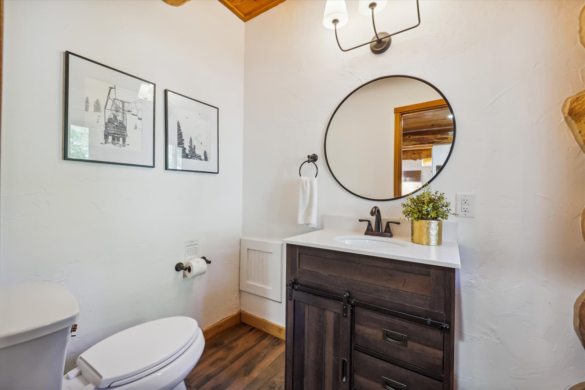 Bathroom - Modern Log Cabin - Breckenridge Vacation Rental