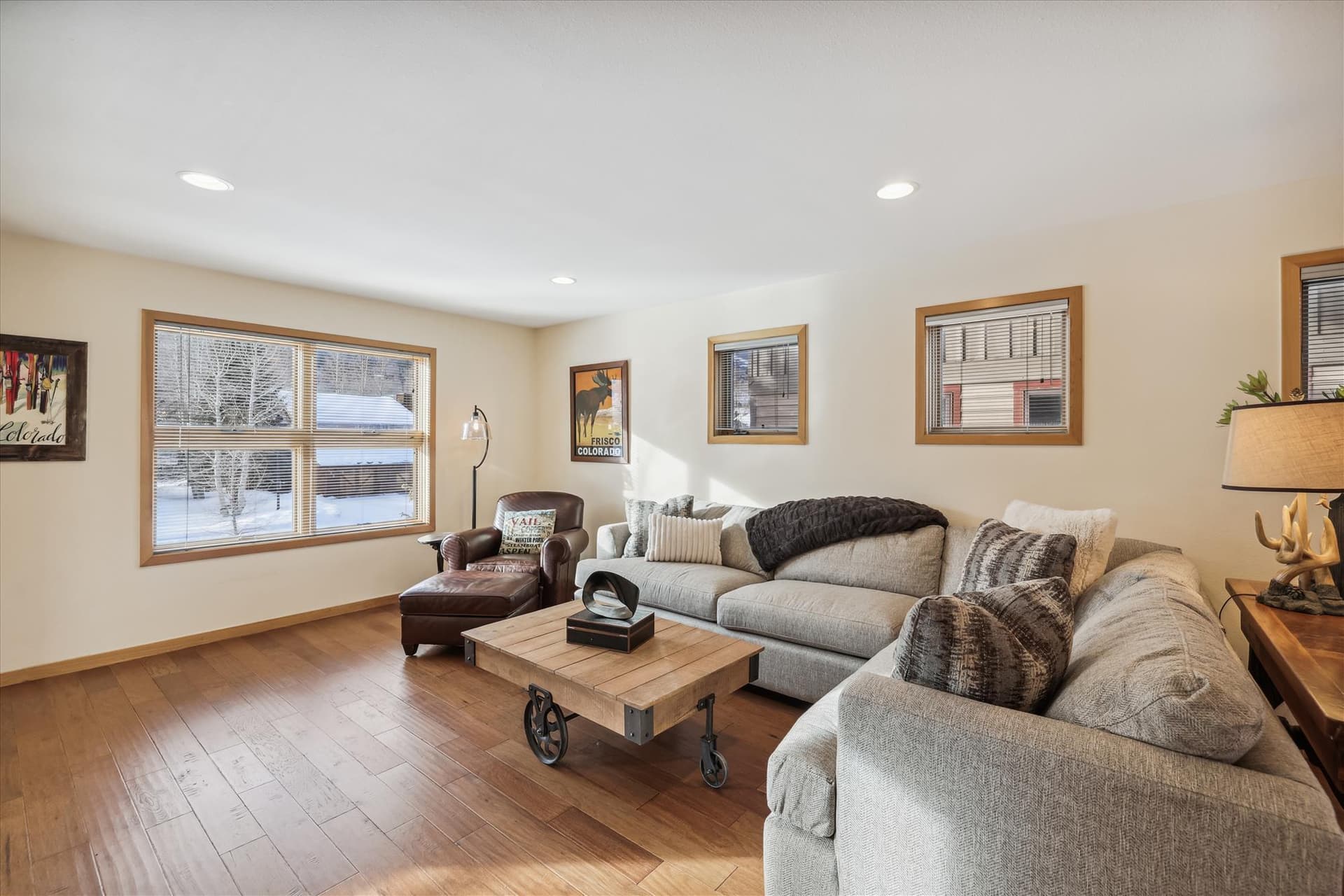 Living Room - Moose Xing - Frisco Vacation Rental