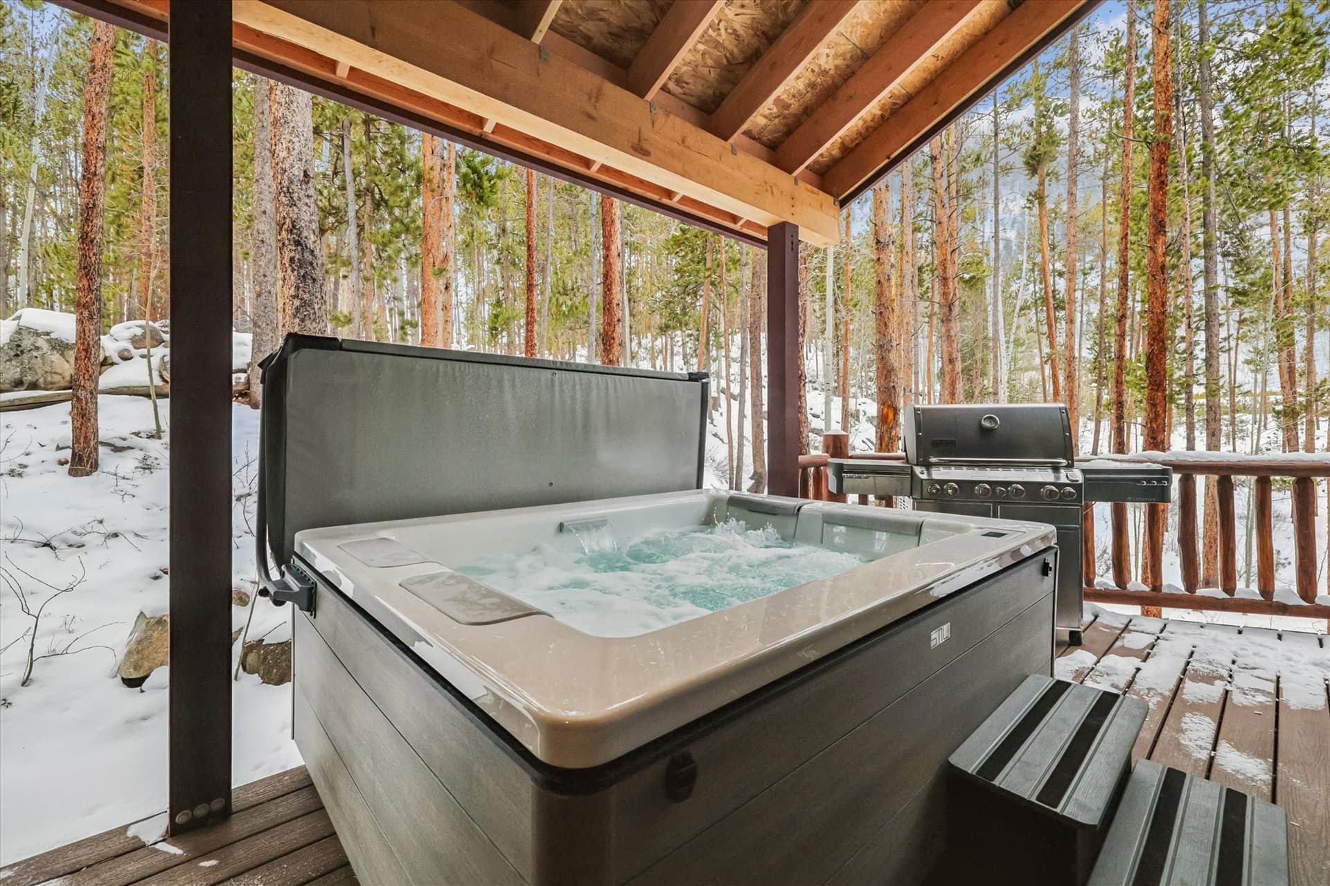 Hot Tub - Lupine Chalet - Frisco Vacation Rental