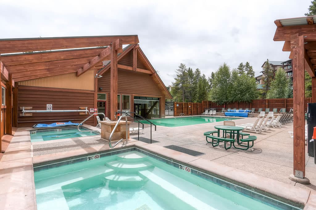 Upper Village Pool - Trails End 216 - Breckenridge Vacation Rental