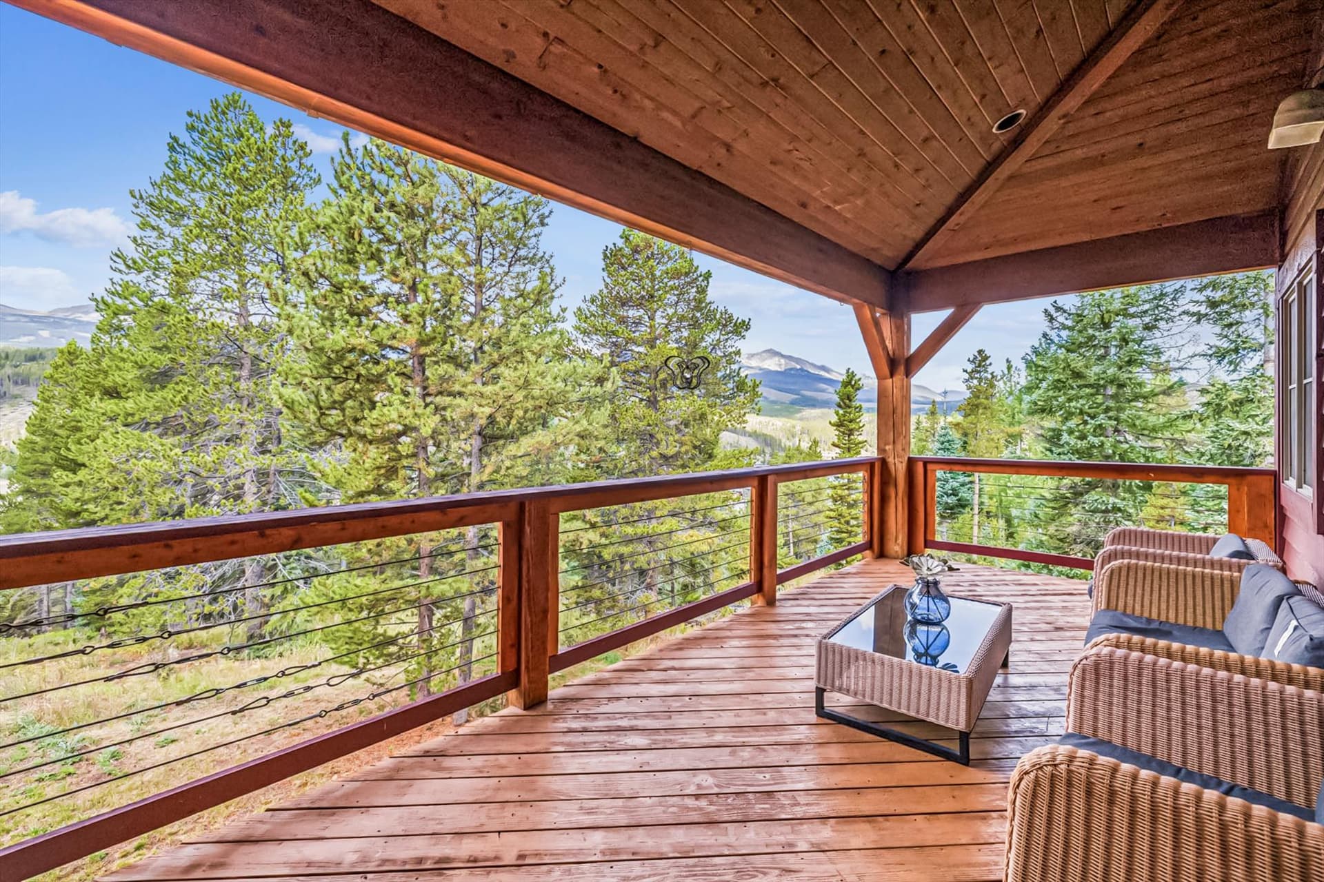 Deck - Little Bear Lodge - Breckenridge Vacation Rental