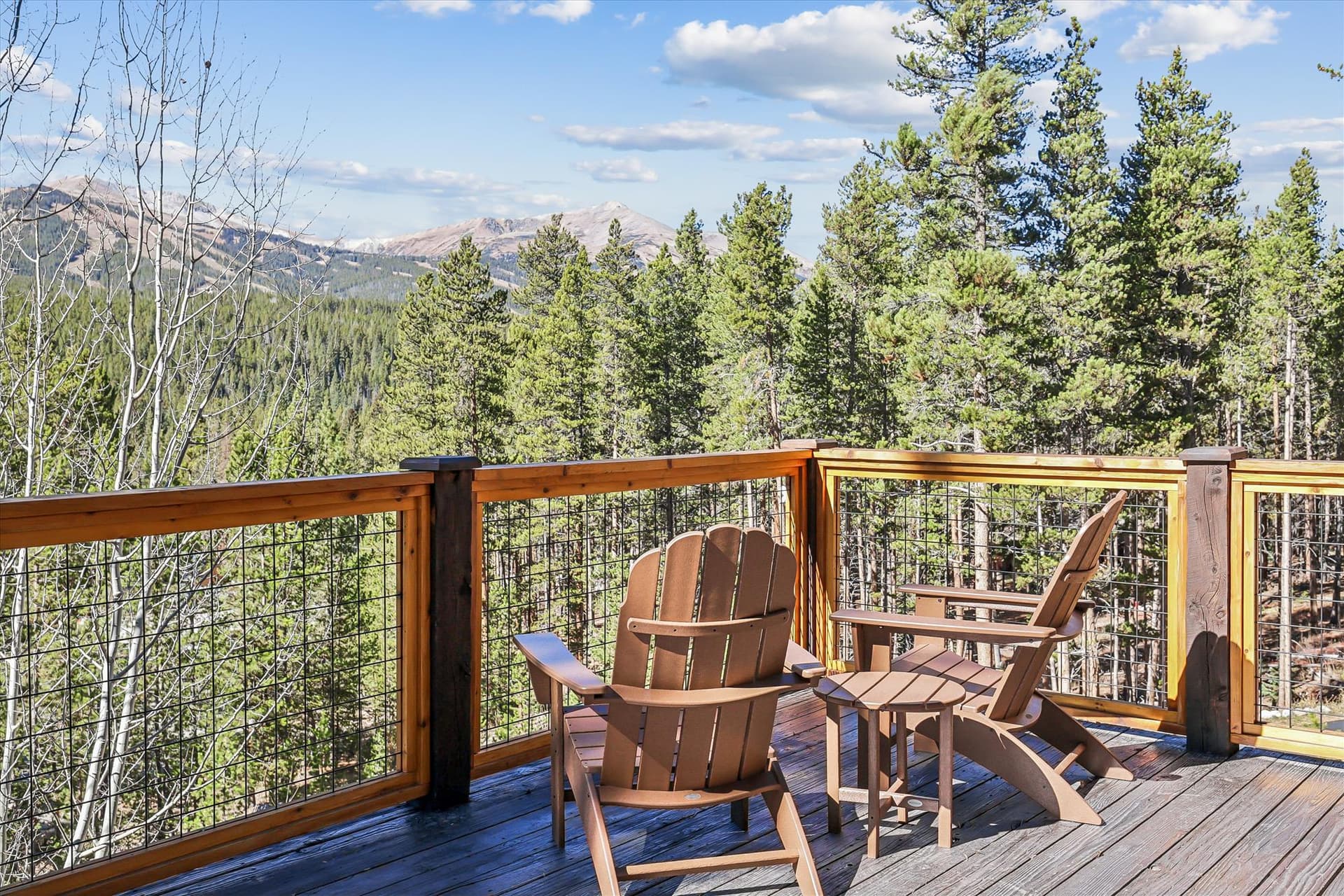 Deck - Mountain Serenity Retreat - Blue River Vacation Rental