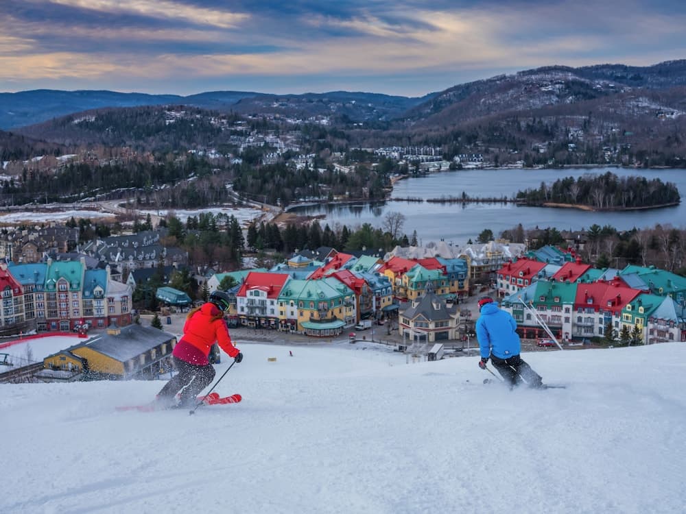 Skiing