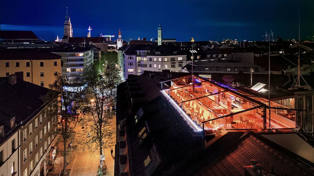 Rooftop terrace