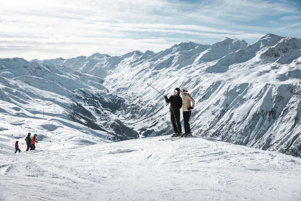 Skiing
