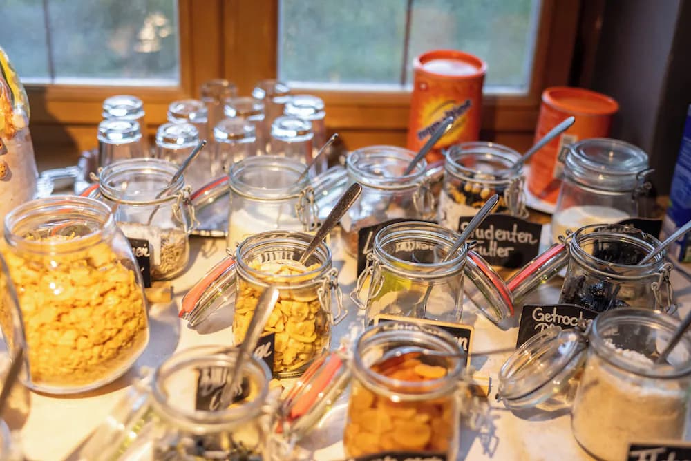 Breakfast buffet