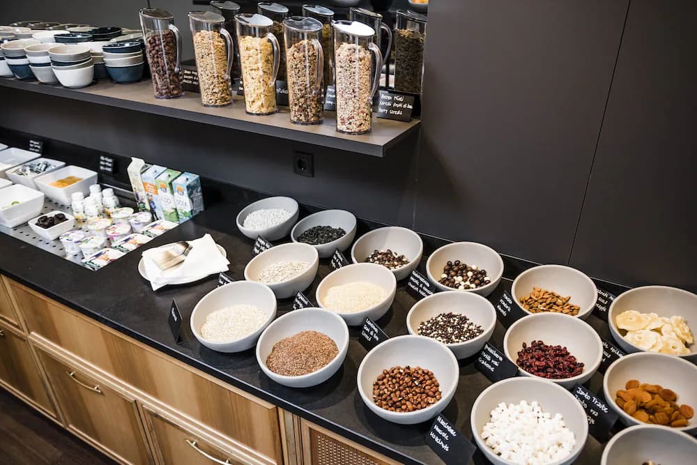 Breakfast buffet