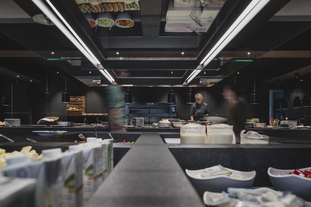 Breakfast buffet