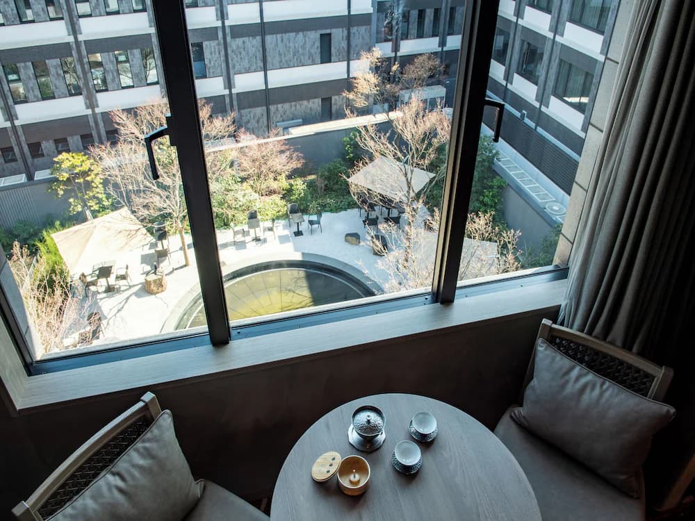 Courtyard view