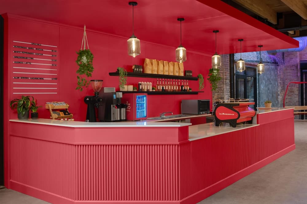 Breakfast area